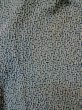 Photo3: L1026E Used Japanese women  Gray HAORI short jacket / Silk. Abstract pattern   (Grade C) (3)