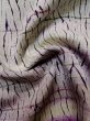 Photo11: Mint L1026K Used Japanese womenPale Light Wisteria HAORI short jacket / Silk. Abstract pattern   (Grade A) (11)