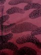 Photo6: L1026U Used Japanese womenPale Dark Pink HAORI short jacket / Silk. Abstract pattern   (Grade B) (6)
