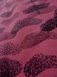 Photo10: L1026U Used Japanese womenPale Dark Pink HAORI short jacket / Silk. Abstract pattern   (Grade B) (10)