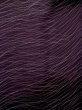 Photo3: L1104K Used Japanese women Dark Purple HAORI short jacket / Silk. Grass   (Grade B) (3)