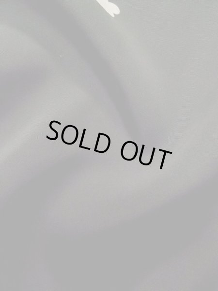 Photo11: Mint L1105D Used Japanese women  Black HAORI short jacket / Silk. Flower,   (Grade A) (11)