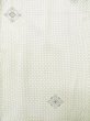 Photo3: Mint L1116G Used Japanese women  White KOMON dyed / Silk. Dot,   (Grade A) (3)