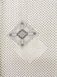 Photo5: Mint L1116G Used Japanese women  White KOMON dyed / Silk. Dot,   (Grade A) (5)