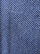 Photo4: Mint L1116M Used Japanese women  Blue KOMON dyed / Silk. Dapple pattern   (Grade A) (4)
