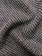 Photo10: Mint L1116U Used Japanese women  Black KOMON dyed / Silk. Dapple pattern   (Grade A) (10)