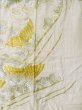 Photo8: L1124A Used Japanese women  Off White UCHIKAKE Wedding / Silk. Peony,   (Grade D) (8)