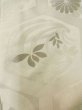 Photo10: L1124B Used Japanese women  Off White UCHIKAKE Wedding / Silk. Chrysanthemum,   (Grade D) (10)