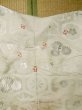 Photo22: L1124B Used Japanese women  Off White UCHIKAKE Wedding / Silk. Chrysanthemum,   (Grade D) (22)