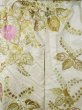 Photo6: L1124C Used Japanese women  Off White UCHIKAKE Wedding / Silk. Peony,   (Grade B) (6)