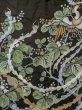 Photo5: L1124E Used Japanese women  Black UCHIKAKE Wedding / Silk. Phoenix,   (Grade D) (5)