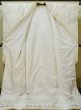 Photo4: L1124I Used Japanese women  White UCHIKAKE Wedding / Silk. TACHIBANA orange, For wedding  (Grade C) (4)