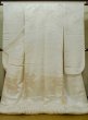 Photo2: L1124J Used Japanese women  White UCHIKAKE Wedding / Silk.    (Grade C) (2)