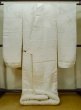 Photo3: L1124J Used Japanese women  White UCHIKAKE Wedding / Silk.    (Grade C) (3)