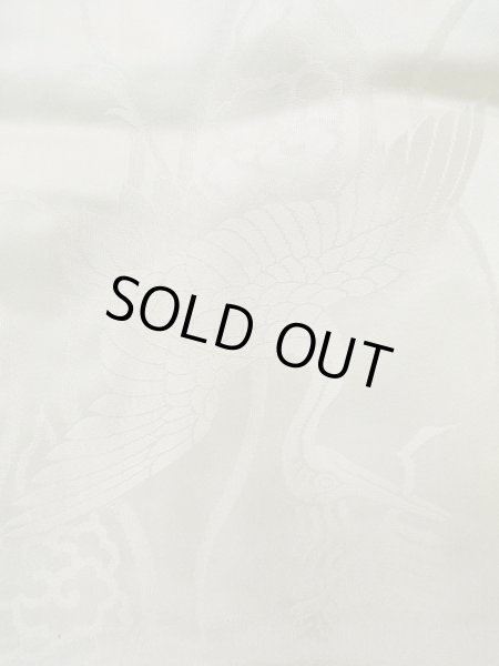 Photo8: L1124J Used Japanese women  White UCHIKAKE Wedding / Silk.    (Grade C) (8)