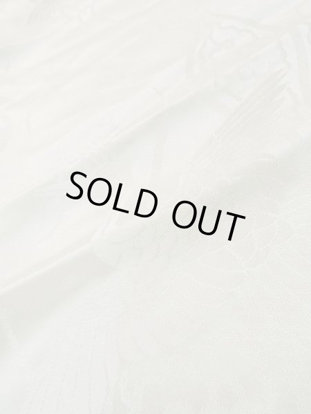 Photo9: L1124J Used Japanese women  White UCHIKAKE Wedding / Silk.    (Grade C) (9)