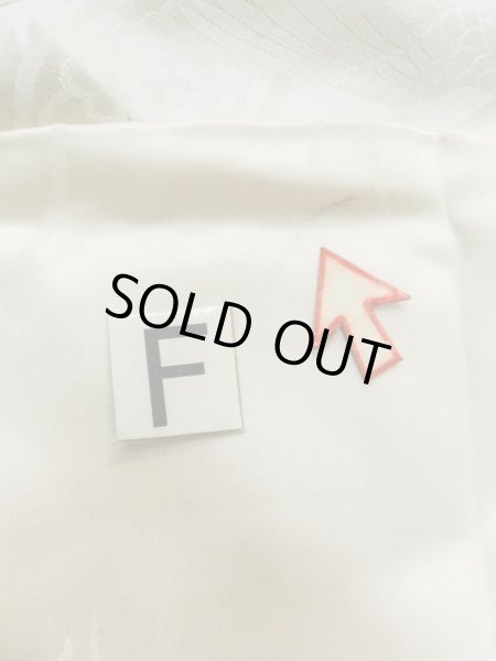 Photo19: L1124J Used Japanese women  White UCHIKAKE Wedding / Silk.    (Grade C) (19)