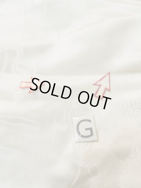 Photo20: L1124J Used Japanese women  White UCHIKAKE Wedding / Silk.    (Grade C) (20)