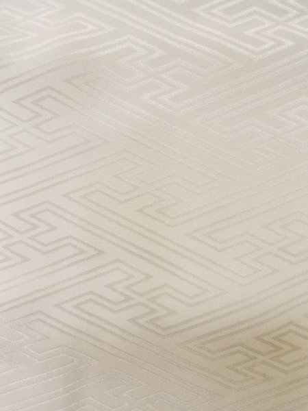 Photo8: L1124K Used Japanese women  White UCHIKAKE Wedding / Silk.  For wedding  (Grade C) (8)