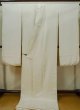 Photo3: L1124L Used Japanese women  White UCHIKAKE Wedding / Silk.  For wedding  (Grade C) (3)