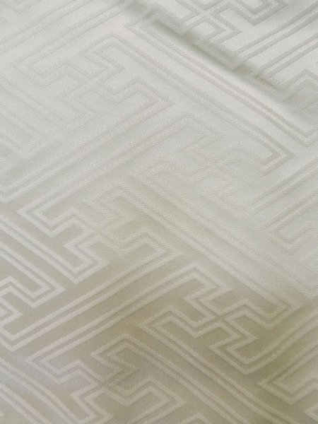 Photo8: L1124L Used Japanese women  White UCHIKAKE Wedding / Silk.  For wedding  (Grade C) (8)