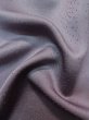 Photo11: L1213G Used Japanese women Pale Wisteria IROMUJI plain colored / Silk.    (Grade C) (11)