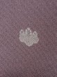 Photo3: L1213R Used Japanese women Pale Purple IROMUJI plain colored / Silk.    (Grade C) (3)