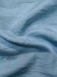 Photo12: L1213V Used Japanese women Pale Light Blue IROMUJI plain colored / Silk.    (Grade C) (12)