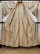Photo2: Mint L1220G Used Japanese womenPale Light Multi Color HITOE unlined / Silk. Stripes   (Grade A) (2)