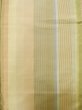 Photo4: Mint L1220G Used Japanese womenPale Light Multi Color HITOE unlined / Silk. Stripes   (Grade A) (4)