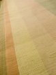 Photo7: Mint L1220G Used Japanese womenPale Light Multi Color HITOE unlined / Silk. Stripes   (Grade A) (7)