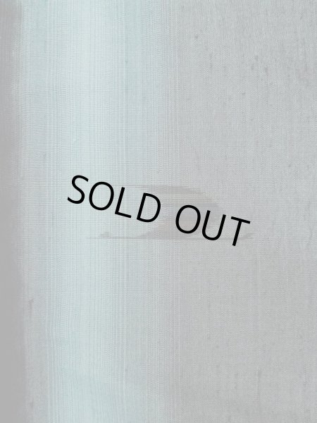 Photo6: Mint L1220H Used Japanese women Pale Blue HITOE unlined / Silk. Gradation,   (Grade A) (6)