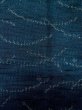 Photo5: Mint L1220N Used Japanese women Dark Navy Blue HITOE unlined / Silk. Grass   (Grade A) (5)