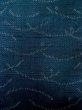 Photo7: Mint L1220N Used Japanese women Dark Navy Blue HITOE unlined / Silk. Grass   (Grade A) (7)
