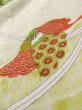 Photo9: Mint L1220V Used Japanese womenPale Light Yellow HITOE unlined / Wool. Butterfly,   (Grade A) (9)