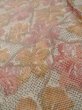 Photo10: Mint L1220Z Used Japanese women Pale Red OSHIMA TSUMGI pongee / Silk. Flower,   (Grade A) (10)