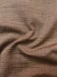 Photo10: L1221C Used Japanese womenPale Light Dark Red TSUMUGI pongee / Silk.    (Grade B) (10)