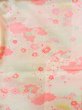 Photo3: M0110B Used Japanese women Light Pink JUBAN undergarment / Mousseline. Chrysanthemum,   (Grade D) (3)