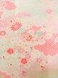 Photo7: M0110B Used Japanese women Light Pink JUBAN undergarment / Mousseline. Chrysanthemum,   (Grade D) (7)