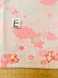 Photo18: M0110B Used Japanese women Light Pink JUBAN undergarment / Mousseline. Chrysanthemum,   (Grade D) (18)