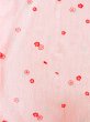 Photo3: M0110F Used Japanese women Light Pink JUBAN undergarment / Mousseline. UME plum bloom,   (Grade D) (3)