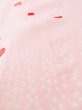 Photo8: M0110F Used Japanese women Light Pink JUBAN undergarment / Mousseline. UME plum bloom,   (Grade D) (8)