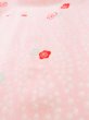 Photo10: M0110F Used Japanese women Light Pink JUBAN undergarment / Mousseline. UME plum bloom,   (Grade D) (10)