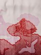 Photo5: M0110L Used Japanese womenPale Light Pink JUBAN undergarment / Silk. Crane,   (Grade C) (5)