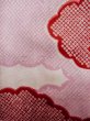 Photo8: M0110L Used Japanese womenPale Light Pink JUBAN undergarment / Silk. Crane,   (Grade C) (8)