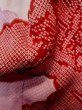Photo12: M0110L Used Japanese womenPale Light Pink JUBAN undergarment / Silk. Crane,   (Grade C) (12)