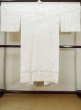 Photo2: Mint M0110M Used Japanese women  White JUBAN undergarment / Silk.    (Grade A) (2)