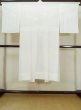 Photo2: M0110Z Used Japanese women  White JUBAN undergarment / Synthetic.    (Grade C) (2)