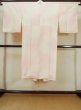 Photo2: M0111A Used Japanese womenPale Light Pink JUBAN undergarment / Synthetic. Dot   (Grade B) (2)