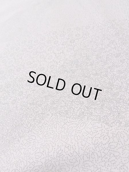 Photo10: Mint M0131E Used Japanese women Pale Wisteria KOMON dyed / Silk. Flower,   (Grade A) (10)